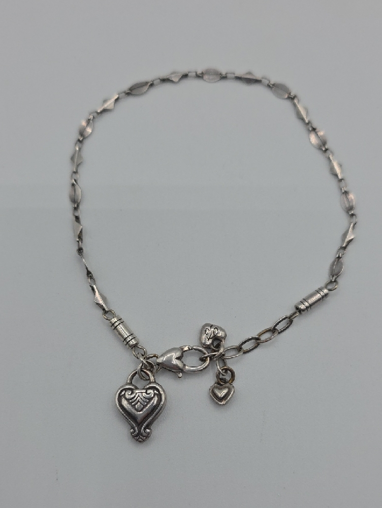 Brighton Blaire Heart Ankle Bracelet | Retired Piece | Pre-Owned